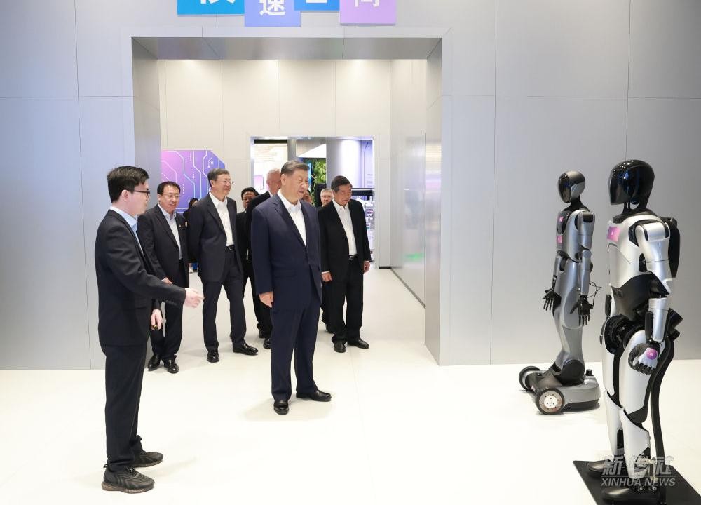 习近平总书记到上海调研，BG大游代表具身智能行业汇报进展